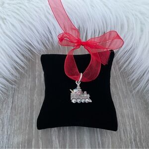 ❤️💚 BRIGHTON Retired  All Aboard Christmas Train Charm